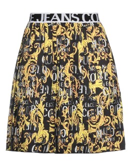 Versace Jeans Couture: Чёрная юбка 