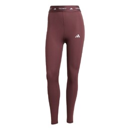 adidas Performance: Бордовые легинсы 