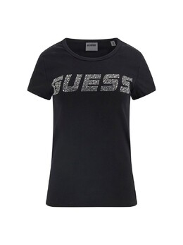 GUESS: Чёрная футболка 