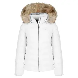 Tommy Hilfiger: Белый пуховик 