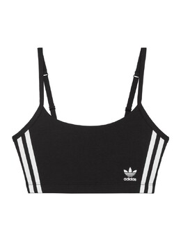 Adidas Originals: Чёрный бюстгальтер 