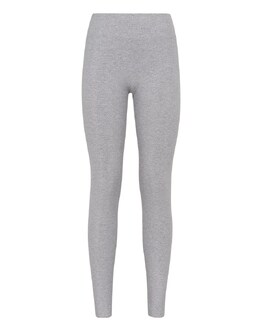 Plein Sport: Серебристые легинсы 