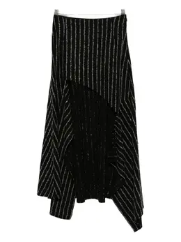 Mugler: Чёрная юбка 