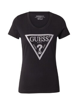 GUESS: Чёрная футболка 