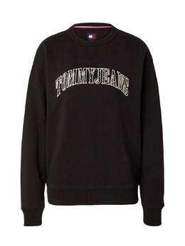 Tommy Jeans: Чёрный свитер 