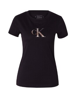 Calvin Klein Jeans: Чёрная футболка 