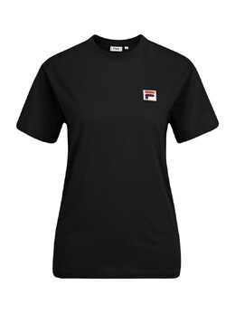 Fila: Чёрная футболка 