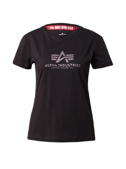 Alpha Industries: Чёрная футболка 