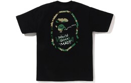 A BATHING APE: Чёрная футболка 