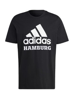 adidas Performance: Чёрная футболка 