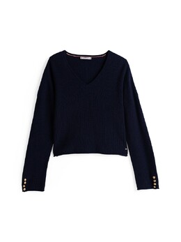 Tommy Hilfiger: Синий свитер 