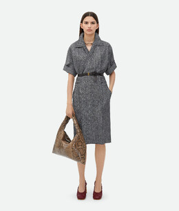 Bottega Veneta: Платье из вискозы 