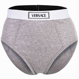 Versace: Серые трусы 