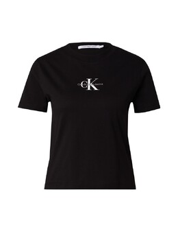 Calvin Klein Jeans: Чёрная футболка 