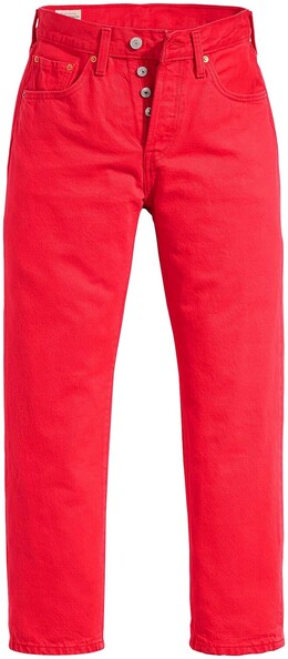 Levi's: Красные джинсы  501