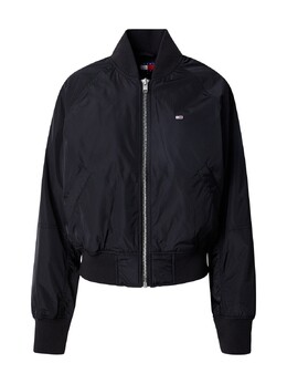 Tommy Jeans: Чёрная куртка  Essential