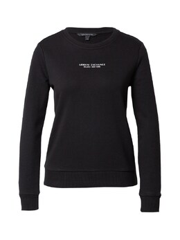 Armani Exchange: Чёрный свитер 