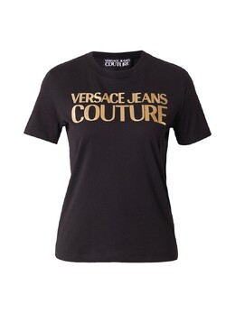 Versace Jeans Couture: Чёрная футболка 