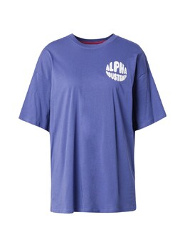 Alpha Industries: Фиолетовая футболка 