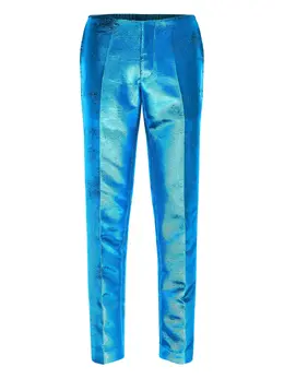 MM6 Maison Margiela: Голубые брюки 
