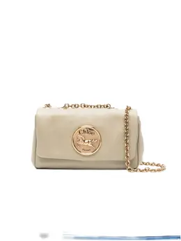 Chloé: Бежевая сумка через плечо 