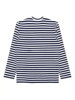 Comme Des Garçons Play: Футболка в полоску 