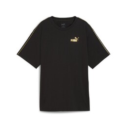 PUMA: Чёрная футболка  Ess