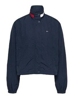 Tommy Jeans: Синяя куртка  Essential