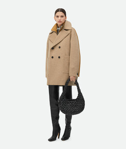 Bottega Veneta: Пальто из шерсти 