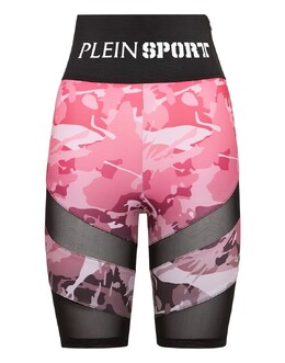Plein Sport: Розовые легинсы 