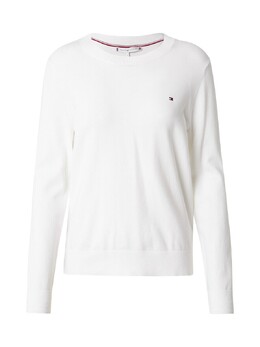 Tommy Hilfiger: Белый свитер 