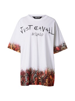 Just Cavalli: Белая футболка 