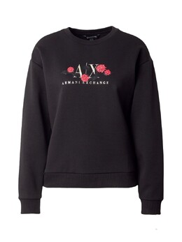 Armani Exchange: Чёрный свитер 