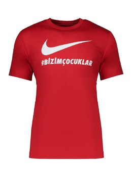 Nike: Красная футболка 