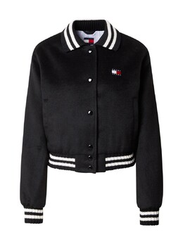 Tommy Jeans: Чёрная куртка 