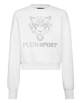 Plein Sport: Белый свитер 