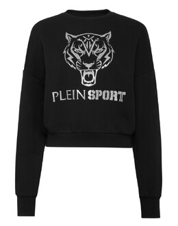 Plein Sport: Чёрный свитер 