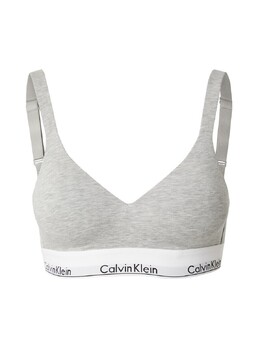 Calvin Klein Underwear: Серый бюстгальтер 