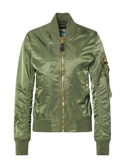 Alpha Industries: Куртка цвета хаки 