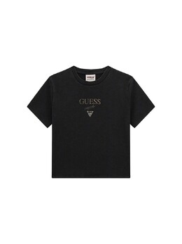 GUESS: Чёрная футболка 