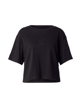 Armani Exchange: Чёрная футболка 