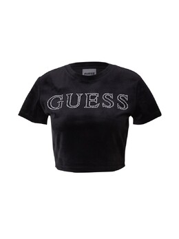 GUESS: Чёрная футболка 