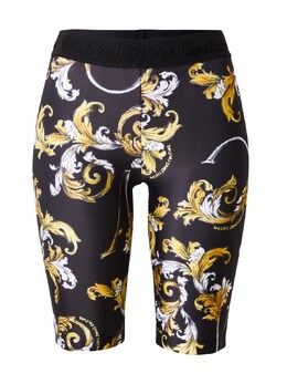 Versace Jeans Couture: Чёрные легинсы 