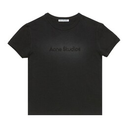 Acne Studios: Чёрная футболка 