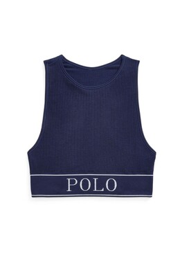 Polo Ralph Lauren: Топ с воротником 