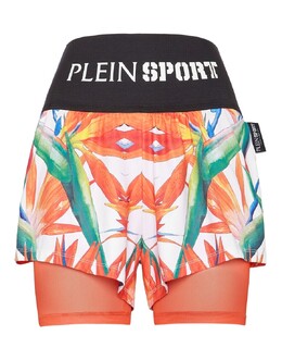 Plein Sport: Белые шорты 