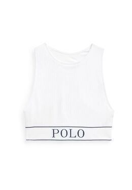 Polo Ralph Lauren: Топ с воротником 