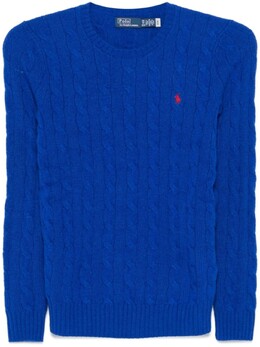 Polo Ralph Lauren: Синий свитер 