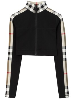Burberry: Короткий топ  Vintage Check