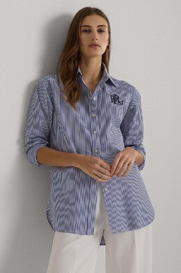 Lauren Ralph Lauren: Синяя рубашка 